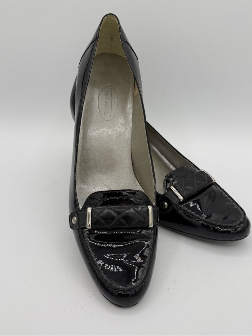 Talbots Patent Leather Heels 8 1/2 Black
